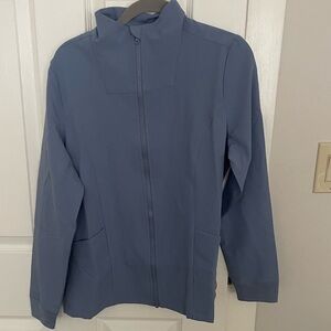 Mandala Zip Up Scrub Jacket